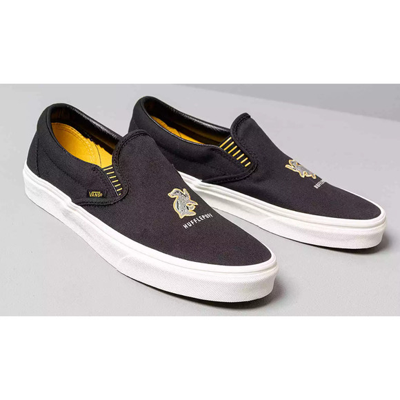 VANS Classic Slip On Harry Potter Hufflepuff Men\'s Skate Skate Shoes Size 10 NEW main image 5